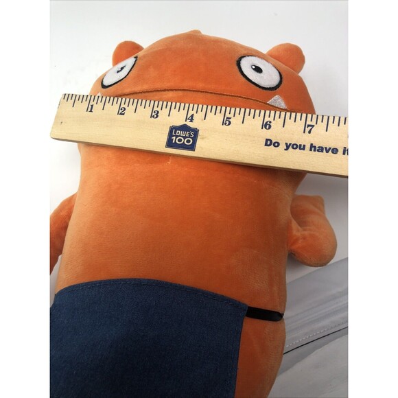 2019 UGLY DOLLS Wage Plush Orange Stuffed Animal Beanie 14 Inch - Picture 7 of 7